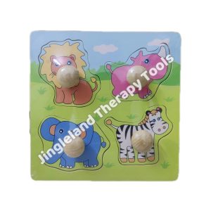Big Knob Wooden Puzzle : Animal