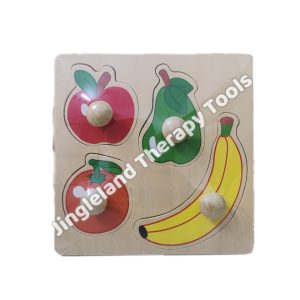 Big Knob Wooden Puzzle : Fruit