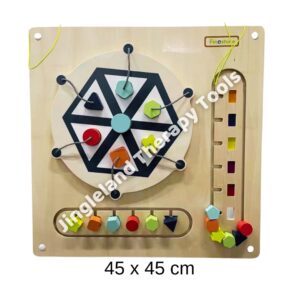 Wall Manipulative Board (Magnetic Maze) : Design B