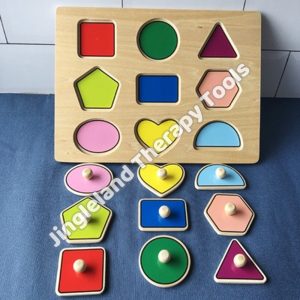 Wooden Puzzle (Geometric)