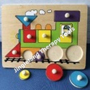 Wooden Puzzle (Train)