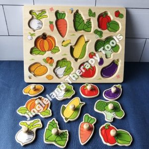 Wooden Puzzle (Vegetable)