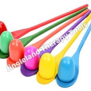 Wooden Spoons & Eggs Balancing Game (1pcs)
