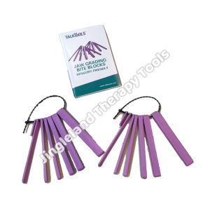 TalkTools® Jaw Grading Bite Blocks : PURPLE